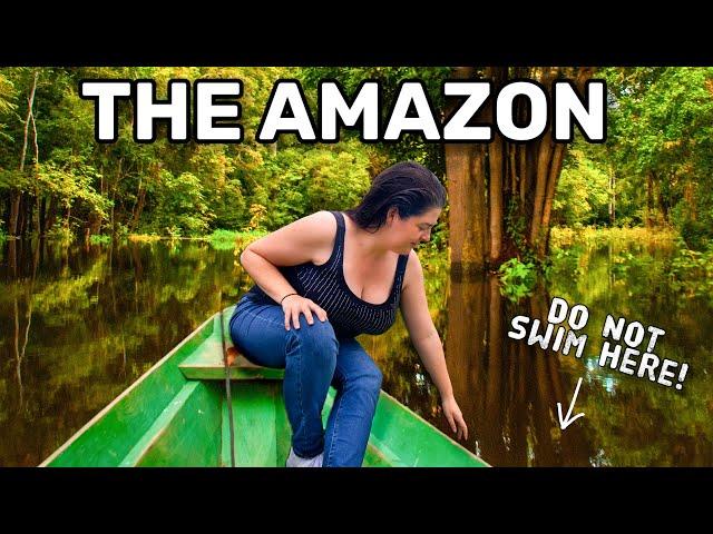 We spent 5 days exploring the AMAZON RAINFOREST!