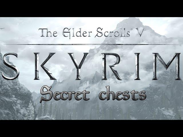 Skyrim - секретные сундуки.