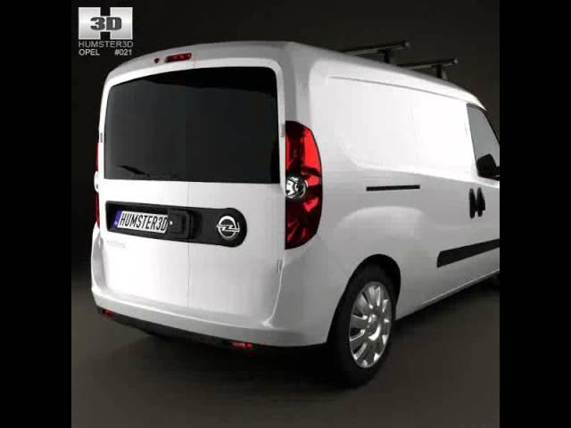 Opel Combo D Panel Van L2H1 2012 3D model from CGTrader.com