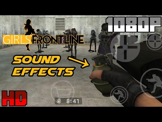 Counter Strike Source - WIP Sound Effects Flashbang, Hegrenade and Smokegrenade GFL HD 1080p