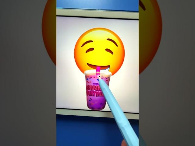  THE GRIMACE SHAKE #creative #emoji #procreate
