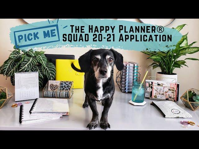 The Happy Planner Squad 2020-2021 Application | HandsOn HigherEd: Annalicia Garcia