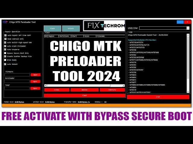 How To Activate Chigo MTK Preloader Tool 2024 | Bypass FRP Latest Secure Boot