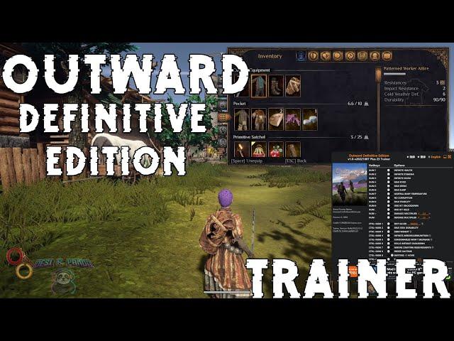 Outward Definitive Edition - Trainer Unlimited Health Stamina Mana Instant Cooldown +23  Options