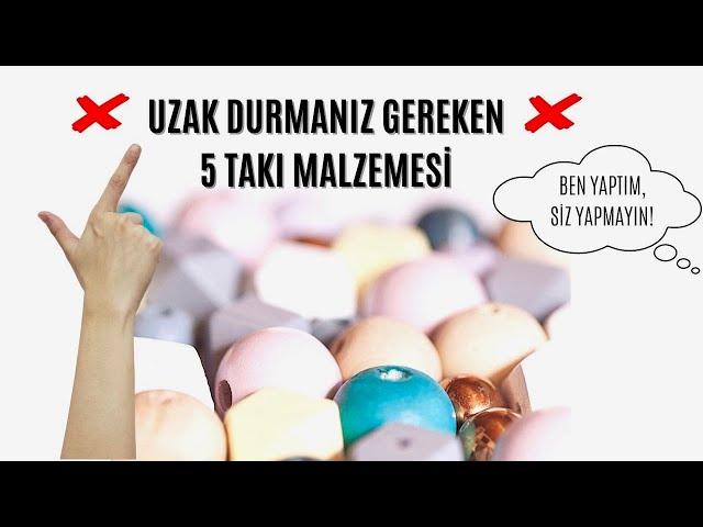 Takı Malzemeleri Alırken Dikkat️Bu Malzemeleri Almayın  Paranızı Çöpe Atmayın