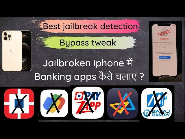 Best jailbreak detection bypass for Banking apps @idevice technical