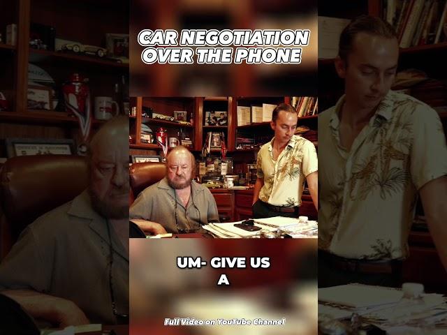 Classic Car Negotiations #classiccar #business