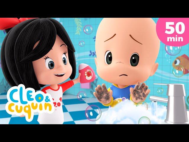 Wash Your Hands and more Nursery Rhymes by Cleo and Cuquin | Children Songs