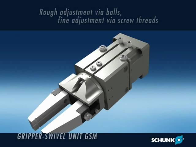 SCHUNK GSM Gripper Rotary Combination