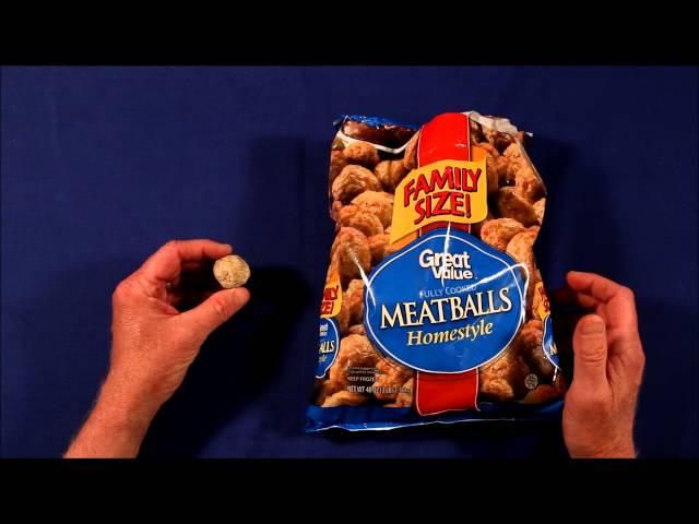 The Great Frozen Meatball Taste Test