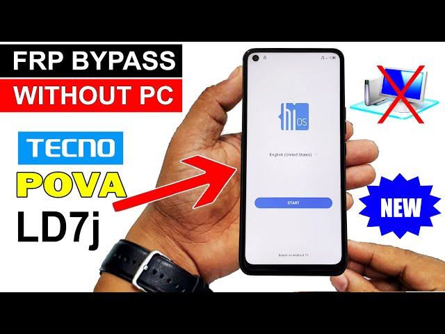 TECNO POVA GOOGLE/FRP BYPASS (New Method Without PC)