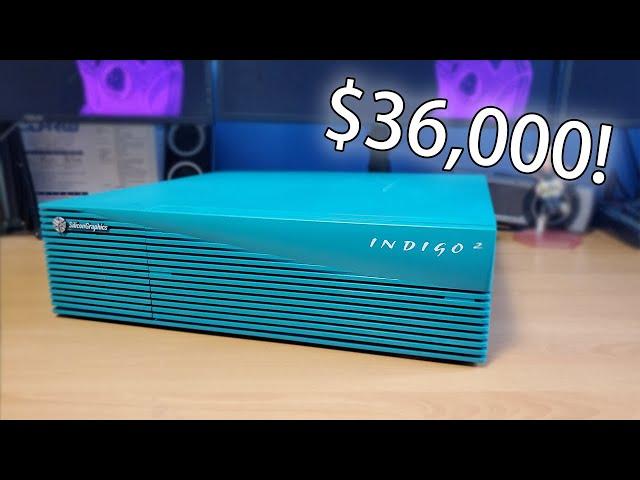 A $36,000 Graphical Workstation from 1993 | SGI Indigo 2