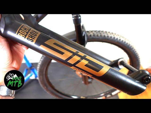 RockShox SID Ultimate120mm vs SID SELECT Fork - Quick Check - Side-by-Side