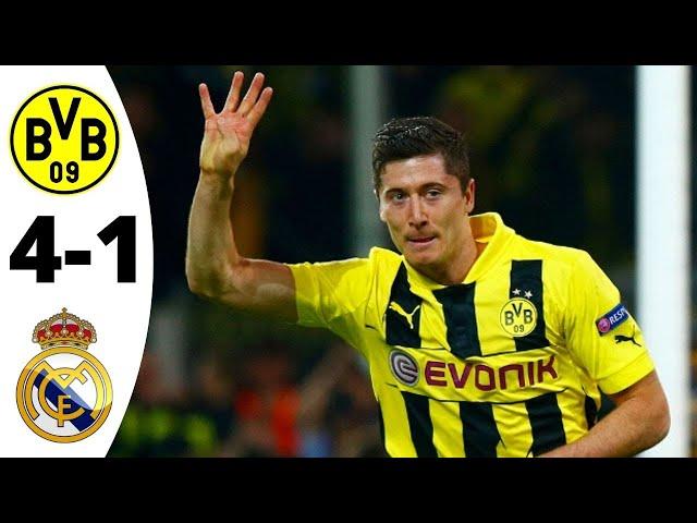 Borussia Dortmund 4-1 Real Madrid 1-4 | All Goals and Highlights 2013