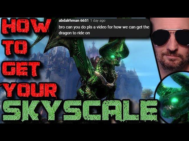 SUPER EASY! How To Get The Skyscale In Guild Wars 2