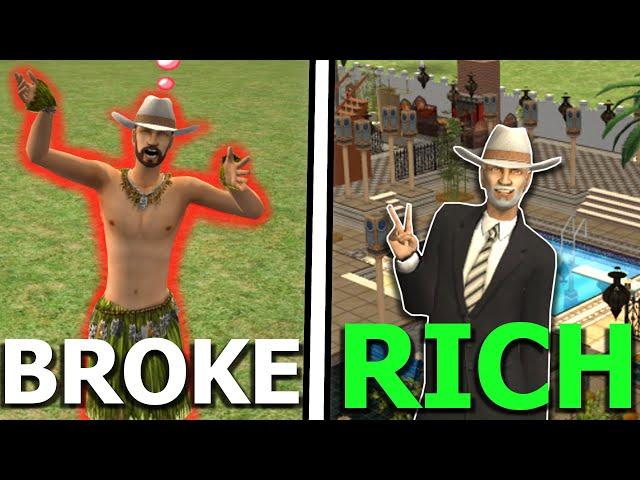 From Rags To Riches - The Sims 2, 0$ Start Challenge