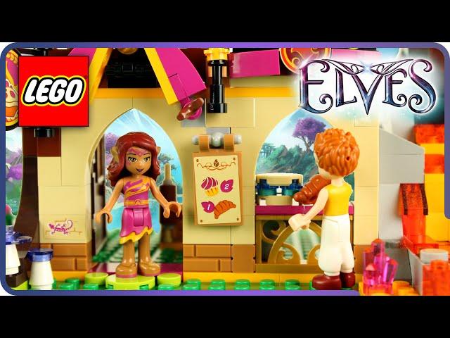  LEGO Elves Azari and the Magical Bakery Build Stop Animation Movie