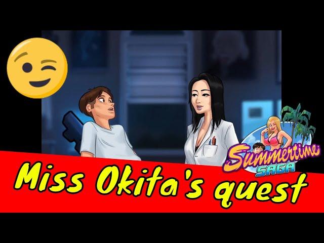 Miss Okita Full Walkthrough Summertime Saga 0.20.11 || Miss Okita Complete Storyline