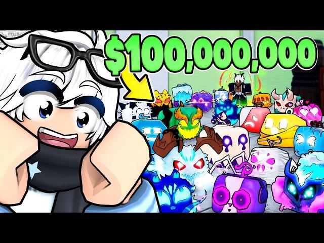 Spending 100,000,000 Beli For DRAGON DEVIL FRUIT In Blox Fruits (Roblox)