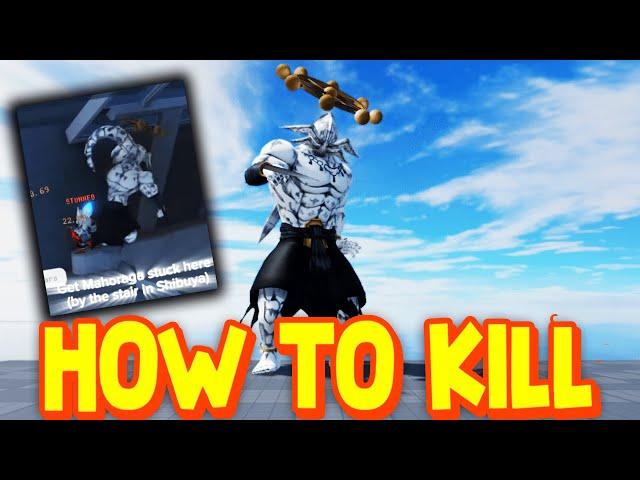 HOW TO KILL AND BEAT MAHORAGA BOSS In A UNIVERSAL TIME! AUT Roblox