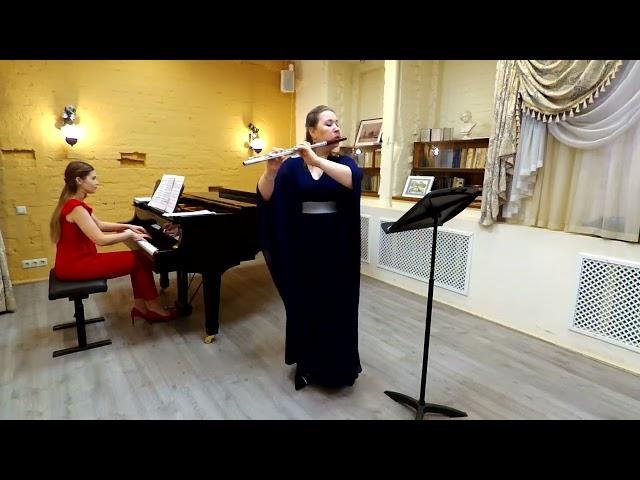В. Цыбин "НОКТЮРН" Исп. Елена Исаева (флейта), Евгения Кудоя (фортепиано)