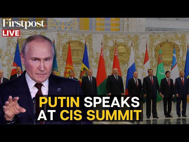 Putin LIVE: Russian President Vladimir Putin Chairs CIS Informal Leaders' Summit in St. Petersburg