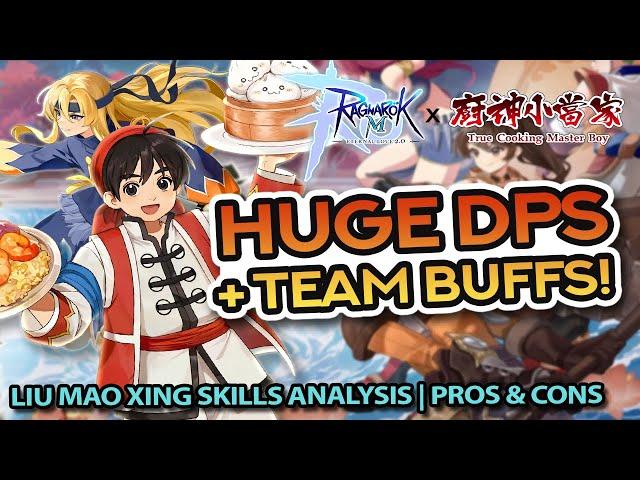 LIU MAO XING: Huge DPS + Team Can't Die! ~ Skills Analysis + Pros and Cons