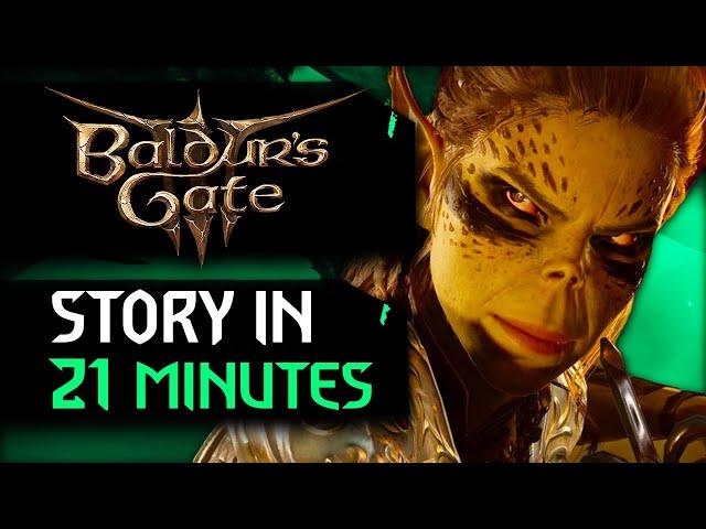 Baldur's Gate 3 Story Recap in 21 minutes