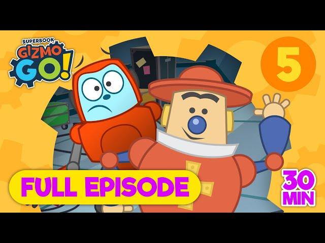 The Wind-Up Robot | a Lesson in Accepting Differences | GizmoGO! S01 E05 | Full Episode for Kids