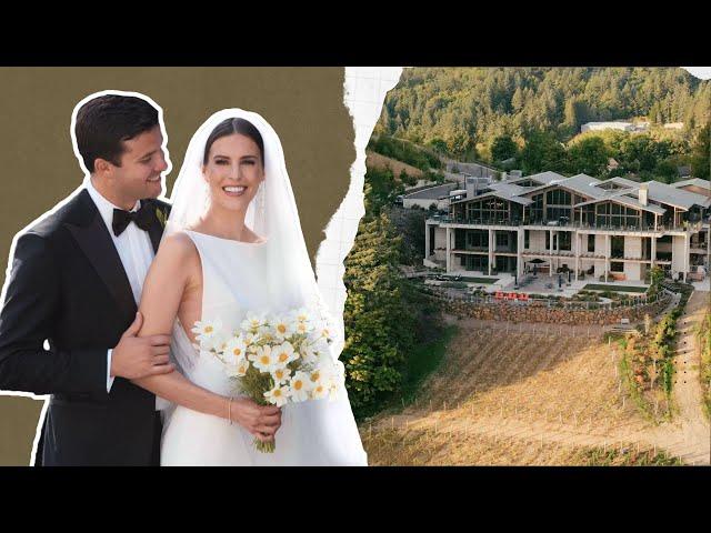 Married at a Modern Vineyard | Amaterra Winery Wedding Portland OR