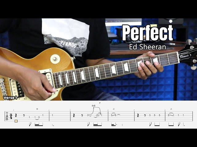 Perfect - Ed Sheeran - Guitar Instrumental Cover + Tab