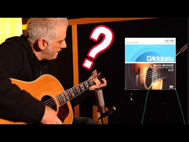 Does Acoustic String Gauge Make a Difference?