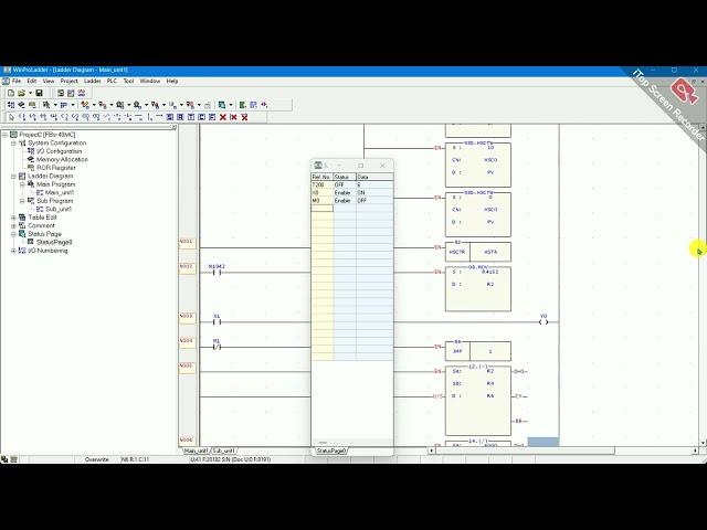 FATEK PLC WINPRO  [ HIGH SPEED TIMER ] PROGRAMMING