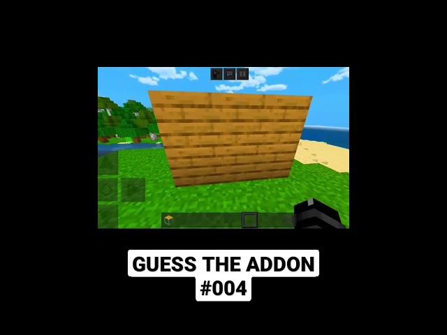 GUESS THE ADDON 4 #shorts #minecraft #unshodcraft #mcpe #addon #mcpeaddon #minecraftpe