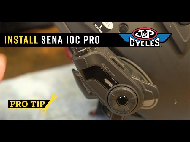 Sena 10c Pro Install : Pro tip