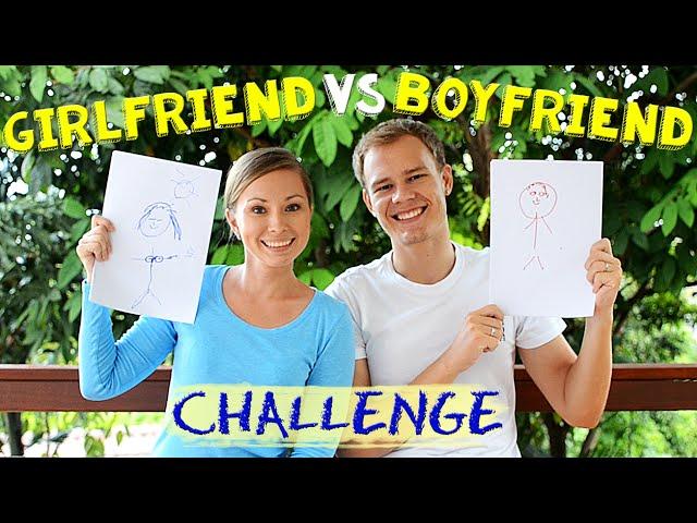 ПУХЛЫЙ КРОЛИК // Girlfriend vs Boyfriend CHALLENGE