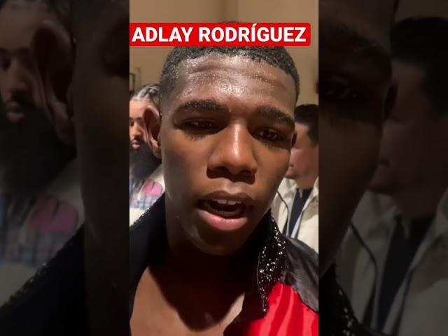 ADLAY “EL PULI” RODRÍGUEZ DEBUTÓ EN GRANDE EN ESTADOS UNIDOS. #boxeocubano #shorts 