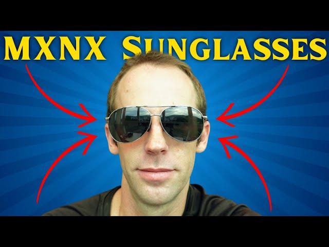 MXNX Aviator Sunglasses REVIEW and UNBOXING!