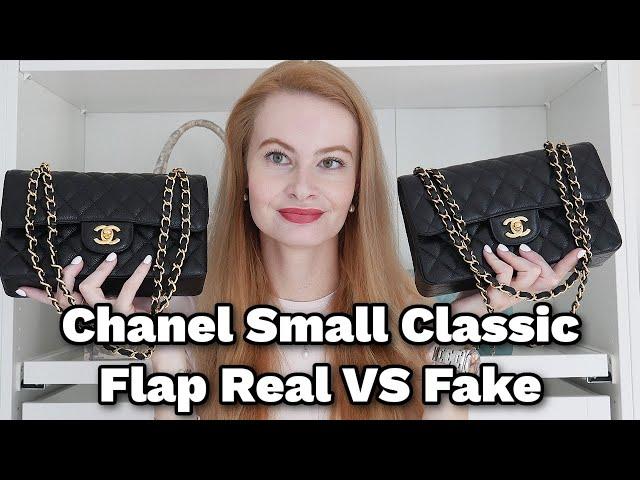 Chanel Small Classic Flap Real VS  Fake  || Learn How To Spot The Differences