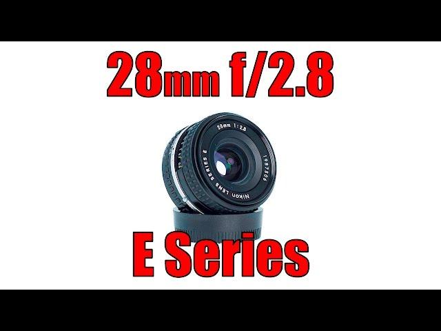 Nikon 28mm f/2.8 E Series Manual Ai Lens Review