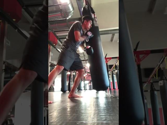 MMA bag work 