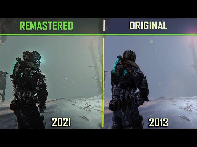 This is how Dead Space 3: Remastered Should Look -- Remastered vs. Original Graphic Comparison 1440p