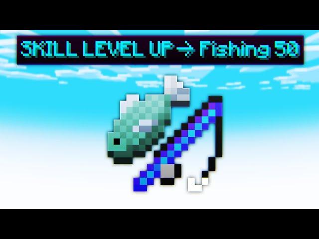 The Most OP Fishing XP Method (Hypixel Skyblock)