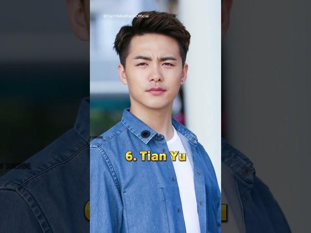 Top 10 Most Handsome Chinese Actors 2024 #shorts