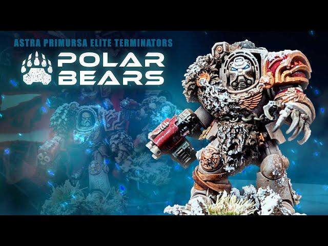 Custom SPACE BEARS Terminators Deep Strike into 40k!!