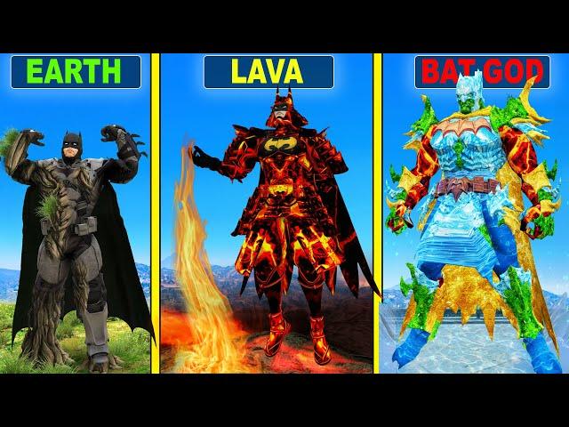 GTA 5 : Upgrading to ELEMENTAL BATMAN in GTA 5!