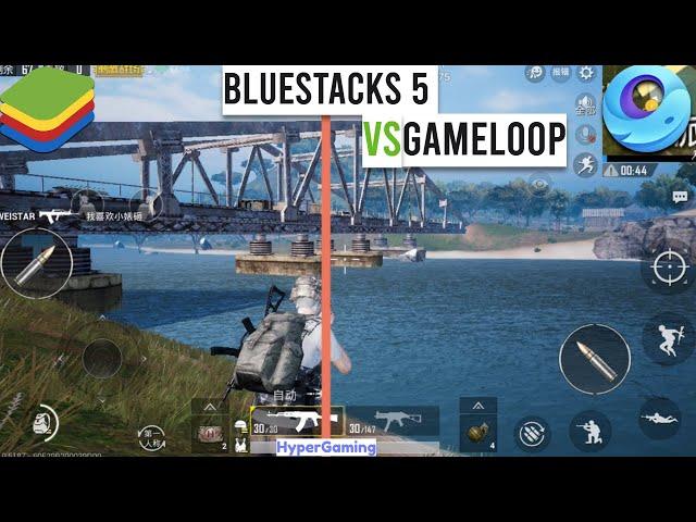 BlueStacks 5 vs Gameloop 7.1 PUBG Mobile Benchmark Test | Which Android Emulator Is Best