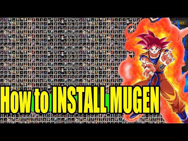 How to Install ANIME MUGEN 2023 (PC Tutorial)