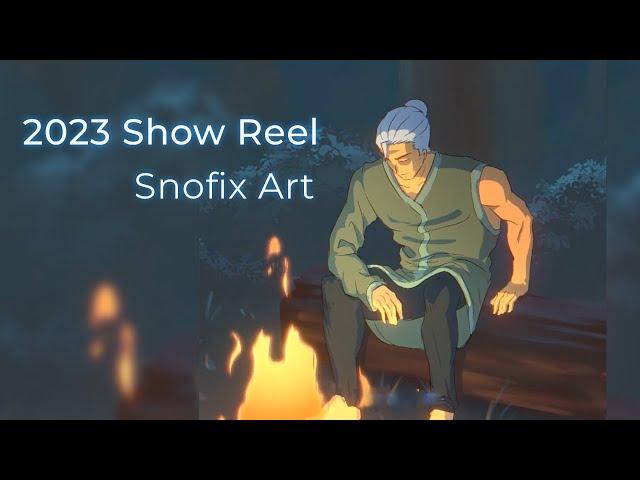 2D Animation Showreel 2023 | Snofix Art