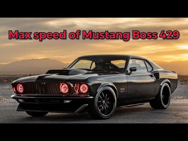 Tuning club online | Тюнинг клуб | Max speed of Mustang Boss 429 